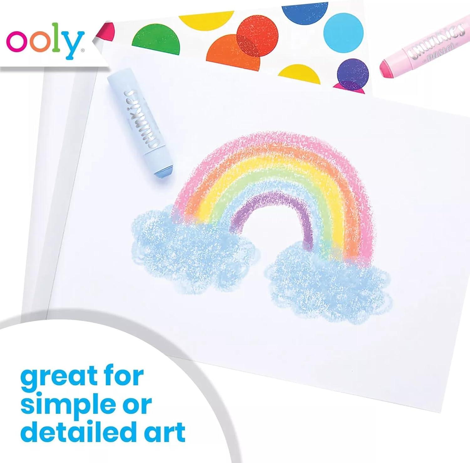 image:imageOOLY Chunkies 12 x 9 Thick Paper Sketchbook Pad 60 Pages per Pad 120 GSM 32 LB Paper for Drawing Artwork Perfect with Chunkies Paint Sticks for ToddlersChunkies