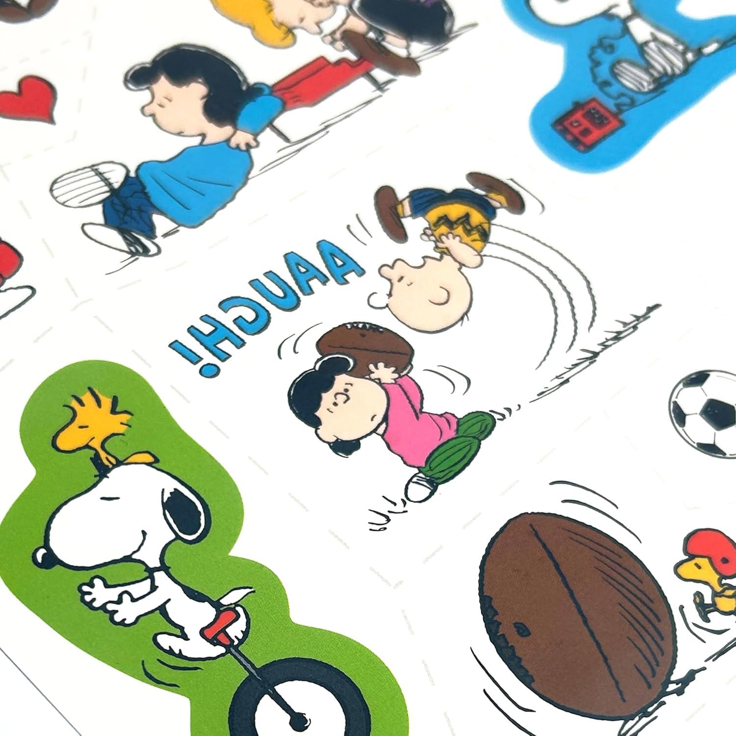 image:imageOoly 50 Glitter Temporary Tattoos For Kids Safe amp NonToxic Temporary Tattoo Party Favors Gifts for Kids Great Goodie Bag Stuffers amp Fun Birthday Decorations Doodle WorldPeanuts Snoopy