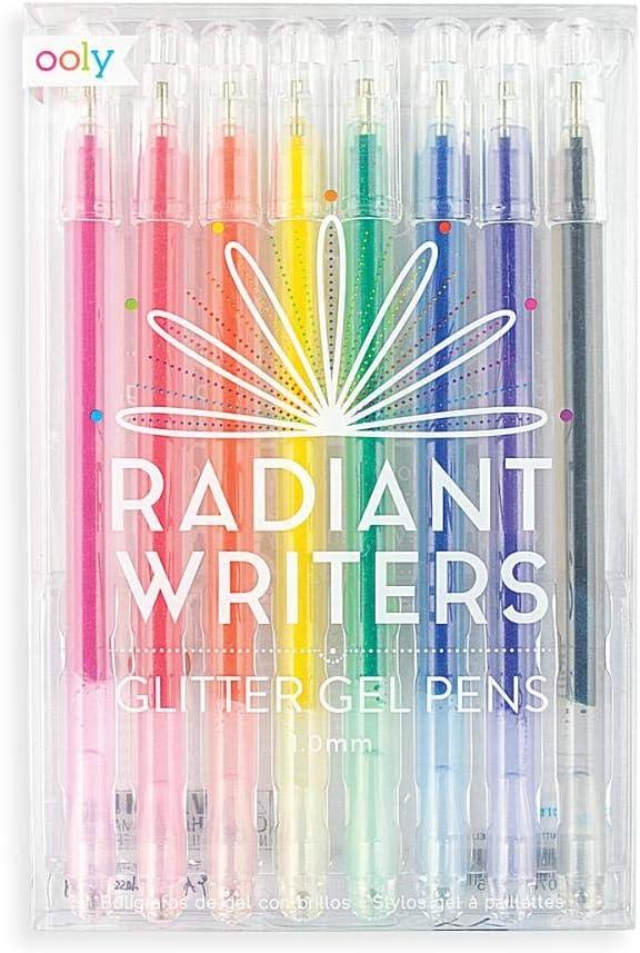 image:imageOoly 6 Colors in 1 Gel Pen Retractable Gel Pen with 6 Unique Colors 07mm Nib for Fine Lines Clickable and Smooth for Writing and Doodling School SuppliesRadiant Glitter