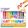 Cat Parade Vibrant Gel Crayons