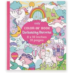 image:imageOOLY Coloring Book for Toddlers Fun Activity Coloring Pages for Kids 31 Perforated Pages 8x10 to Hang Great Kids Activities for School Birthday Parties Road Trips  My First OppositesUnicorns