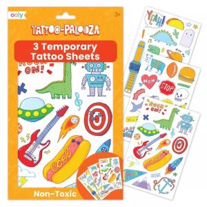 image:imageOoly 50 Glitter Temporary Tattoos For Kids Safe amp NonToxic Temporary Tattoo Party Favors Gifts for Kids Great Goodie Bag Stuffers amp Fun Birthday Decorations  Doodle WorldAwesome Doodles