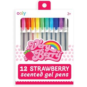 image:imageOoly Scented Yummy Yummy Glitter Gel Pens Set of 12100mm NIB Scented Glitter Pens for Kids and Adults Art and Stationery SuppliesClassic Colors