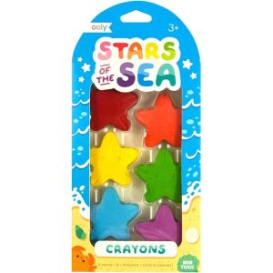 image:imageOoly Yummy Yummy Scented Twist Up Crayons for Kids  Set of 10 NonToxic Fruit Scented TwistUp Crayon Set Ages 3Stars of the Sea