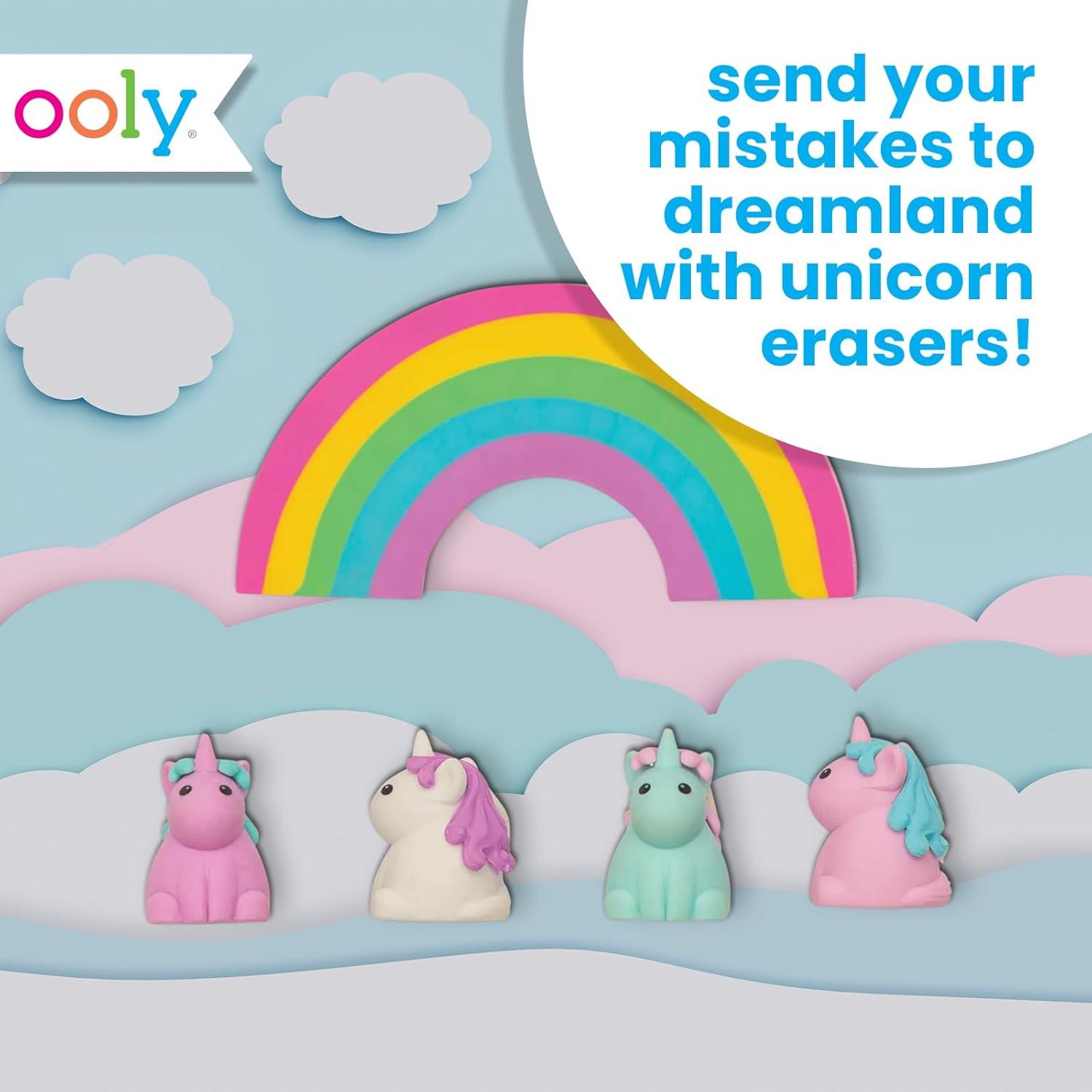 image:imageUnique Unicorn Scented Erasers Set of 5