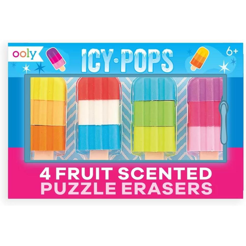 image:imageIcy Pops Scented Erasers Set of 4